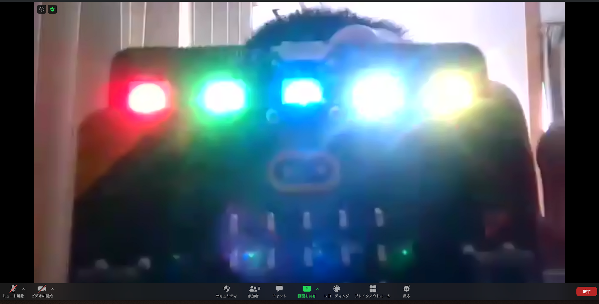 NeoPixelを光らせるの発表